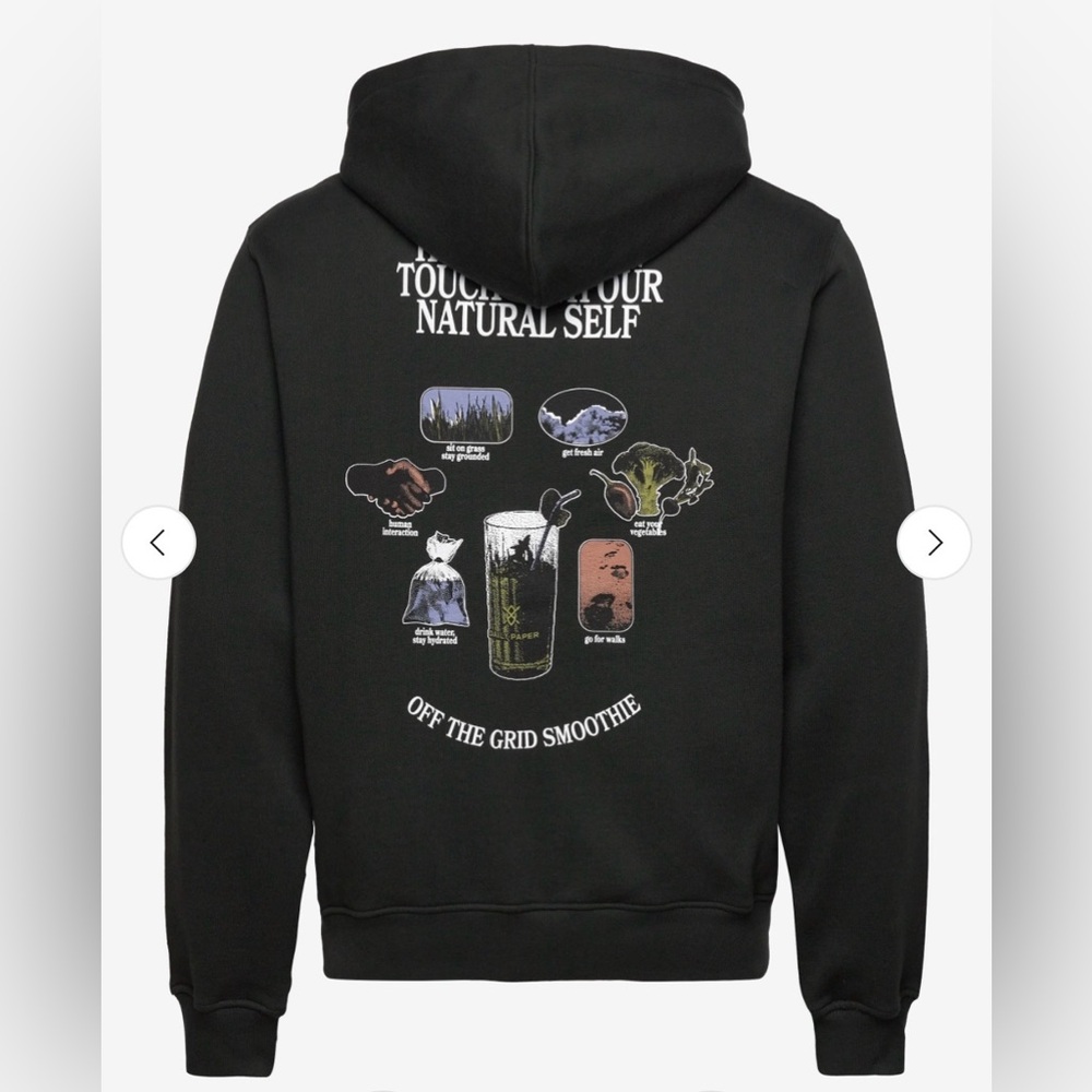 Daily Paper Black Hoodie Sweater